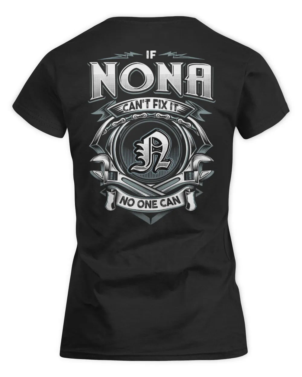 NONA AP81-K4-626 - Personalized Ahmed Quote Apparel “If Ahmed Can't Fix It, No One Can” - Women's Standard T-Shirt - Black
