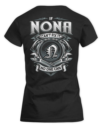 NONA AP81-K4-626 - Personalized Ahmed Quote Apparel “If Ahmed Can't Fix It, No One Can” - Women's Standard T-Shirt - Black