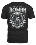 ROMAN AP81-K4-626 - Personalized Ahmed Quote Apparel “If Ahmed Can't Fix It, No One Can” - Unisex Standard T-Shirt - Black