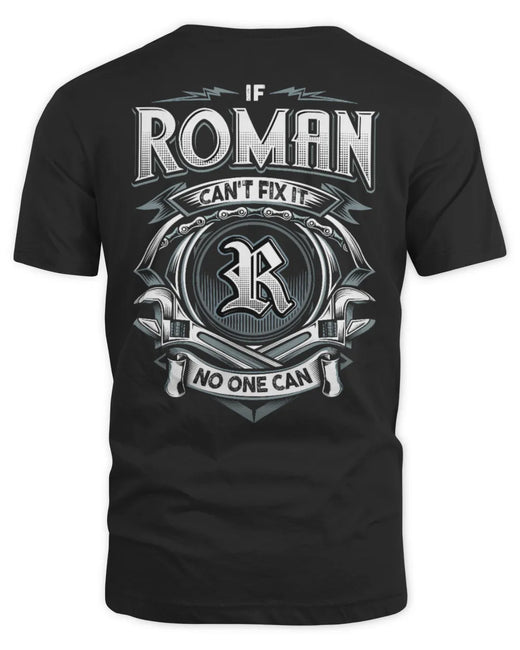 ROMAN AP81-K4-626 - Personalized Ahmed Quote Apparel “If Ahmed Can't Fix It, No One Can”