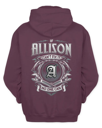 ALLISON AP81-K4-626 - Personalized Ahmed Quote Apparel “If Ahmed Can't Fix It, No One Can” - Unisex Hoodie - Maroon
