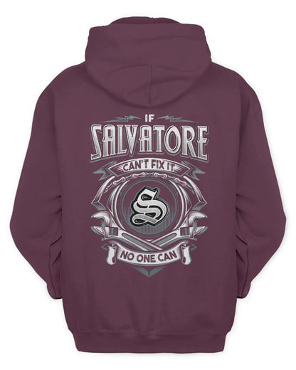 SALVATORE AP81-K4-626 - Personalized Ahmed Quote Apparel “If Ahmed Can't Fix It, No One Can” - Unisex Hoodie - Maroon