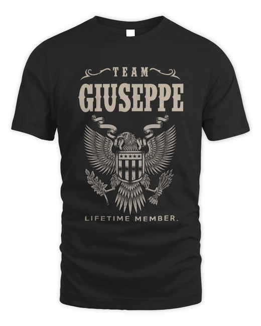 GIUSEPPE TP06-K82 – Personalized Classic Style Apparel “Team NAME Lifetime Member”