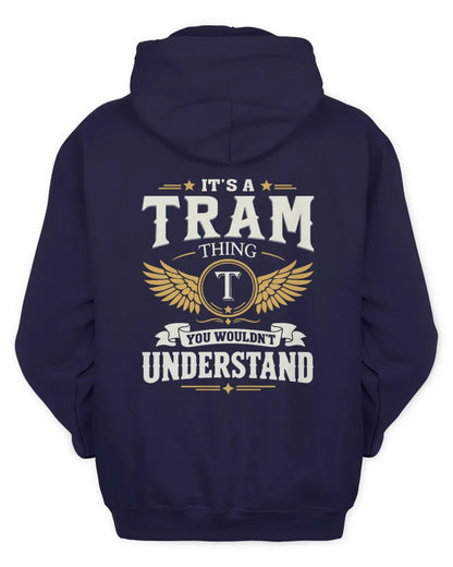 TRAM KT06-M008 It’s a [NAME] Thing – You Wouldn’t Understand | Personalized Vintage T-Shirt - Unisex Hoodie - Navy