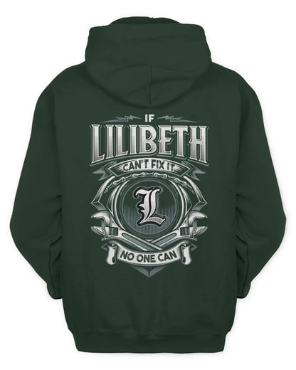 LILIBETH AP81-K4-626 - Personalized Ahmed Quote Apparel “If Ahmed Can't Fix It, No One Can” - Unisex Hoodie - Forest Green