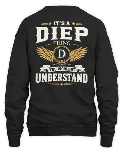 DIEP KT06-M008 It’s a [NAME] Thing – You Wouldn’t Understand | Personalized Vintage T-Shirt - Unisex Sweatshirt - Black