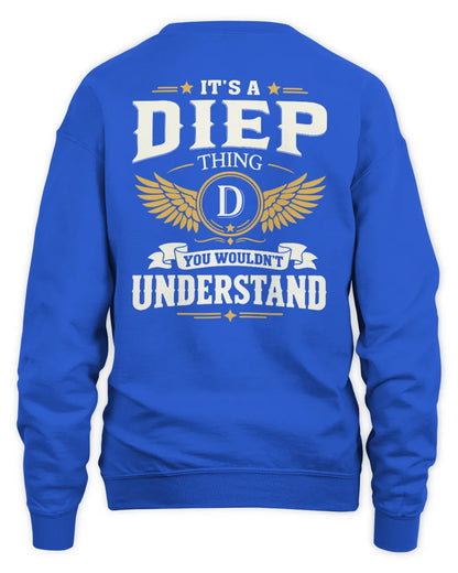 DIEP KT06-M008 It’s a [NAME] Thing – You Wouldn’t Understand | Personalized Vintage T-Shirt - Unisex Sweatshirt - Royal