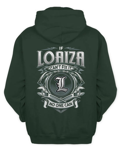 LOAIZA AP81-K4-626 - Personalized Ahmed Quote Apparel “If Ahmed Can't Fix It, No One Can” - Unisex Hoodie - Forest Green