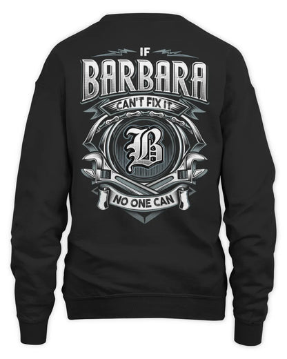 BARBARA AP81-K4-626 - Personalized Ahmed Quote Apparel “If Ahmed Can't Fix It, No One Can” - Unisex Sweatshirt - Black