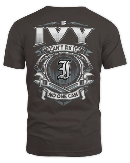 IVY AP81-K4-626 - Personalized Ahmed Quote Apparel “If Ahmed Can't Fix It, No One Can” - Unisex Standard T-Shirt - Dark Chocolate