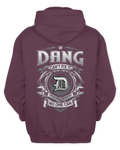 DANG AP81-K4-626 - Personalized Ahmed Quote Apparel “If Ahmed Can't Fix It, No One Can” - Unisex Hoodie - Maroon