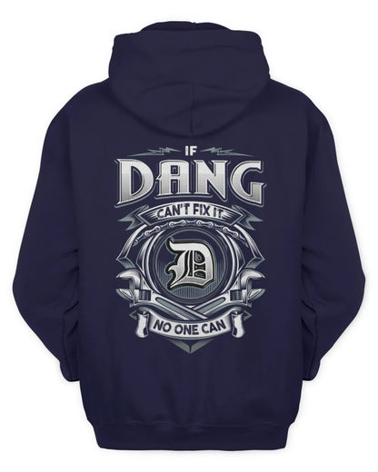 DANG AP81-K4-626 - Personalized Ahmed Quote Apparel “If Ahmed Can't Fix It, No One Can” - Unisex Hoodie - Navy