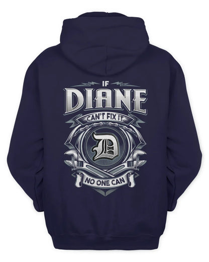 DIANE AP81-K4-626 - Personalized Ahmed Quote Apparel “If Ahmed Can't Fix It, No One Can” - Unisex Hoodie - Navy