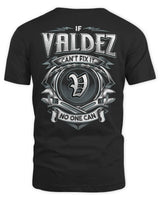 VALDEZ AP81-K4-626 - Personalized Ahmed Quote Apparel “If Ahmed Can't Fix It, No One Can” - Unisex Standard T-Shirt - Black