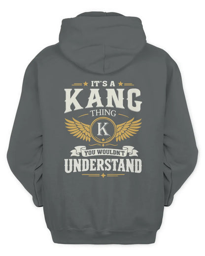 KANG KT06-M008 It’s a [NAME] Thing – You Wouldn’t Understand | Personalized Vintage T-Shirt - Unisex Hoodie - Charcoal