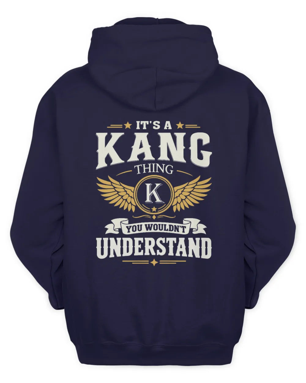 KANG KT06-M008 It’s a [NAME] Thing – You Wouldn’t Understand | Personalized Vintage T-Shirt - Unisex Hoodie - Navy