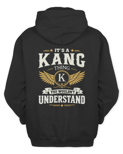 KANG KT06-M008 It’s a [NAME] Thing – You Wouldn’t Understand | Personalized Vintage T-Shirt - Unisex Hoodie - Black