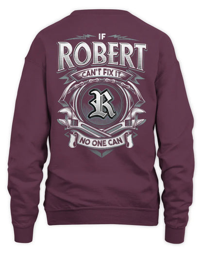ROBERT AP81-K4-626 - Personalized Ahmed Quote Apparel “If Ahmed Can't Fix It, No One Can” - Unisex Sweatshirt - Maroon