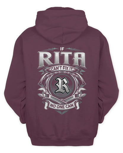 RITA AP81-K4-626 - Personalized Ahmed Quote Apparel “If Ahmed Can't Fix It, No One Can” - Unisex Hoodie - Maroon