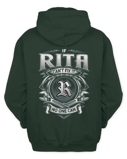 RITA AP81-K4-626 - Personalized Ahmed Quote Apparel “If Ahmed Can't Fix It, No One Can” - Unisex Hoodie - Forest Green