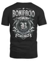 BONIFACIO AP81-K4-626 - Personalized Ahmed Quote Apparel “If Ahmed Can't Fix It, No One Can” - Unisex Standard T-Shirt - Black