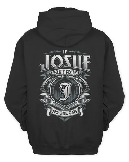 JOSUE AP81-K4-626 - Personalized Ahmed Quote Apparel “If Ahmed Can't Fix It, No One Can” - Unisex Hoodie - Black