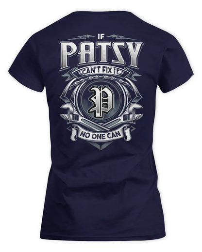 PATSY AP81-K4-626 - Personalized Ahmed Quote Apparel “If Ahmed Can't Fix It, No One Can” - Women's Standard T-Shirt - Navy