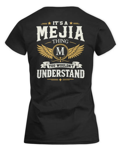 MEJIA KT06-M008 It’s a [NAME] Thing – You Wouldn’t Understand | Personalized Vintage T-Shirt - Women's Standard T-Shirt - Black