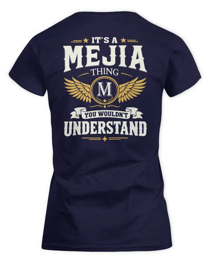 MEJIA KT06-M008 It’s a [NAME] Thing – You Wouldn’t Understand | Personalized Vintage T-Shirt - Women's Standard T-Shirt - Navy