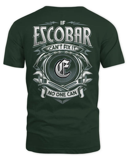 ESCOBAR AP81-K4-626 - Personalized Ahmed Quote Apparel “If Ahmed Can't Fix It, No One Can” - Unisex Standard T-Shirt - Forest Green