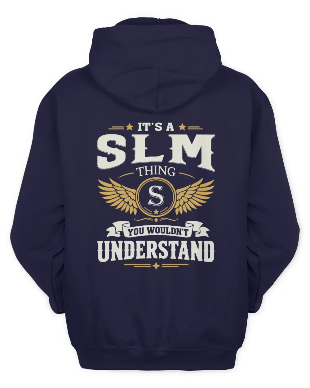 SLM KT06-M008 It’s a [NAME] Thing – You Wouldn’t Understand | Personalized Vintage T-Shirt - Unisex Hoodie - Navy