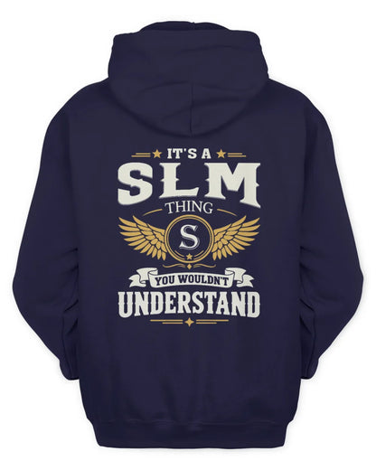 SLM KT06-M008 It’s a [NAME] Thing – You Wouldn’t Understand | Personalized Vintage T-Shirt - Unisex Hoodie - Navy
