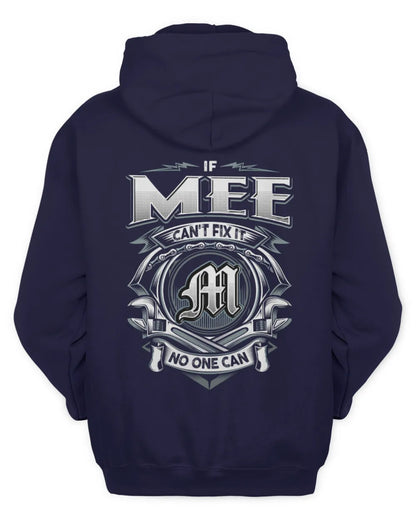 MEE AP81-K4-626 - Personalized Ahmed Quote Apparel “If Ahmed Can't Fix It, No One Can” - Unisex Hoodie - Navy