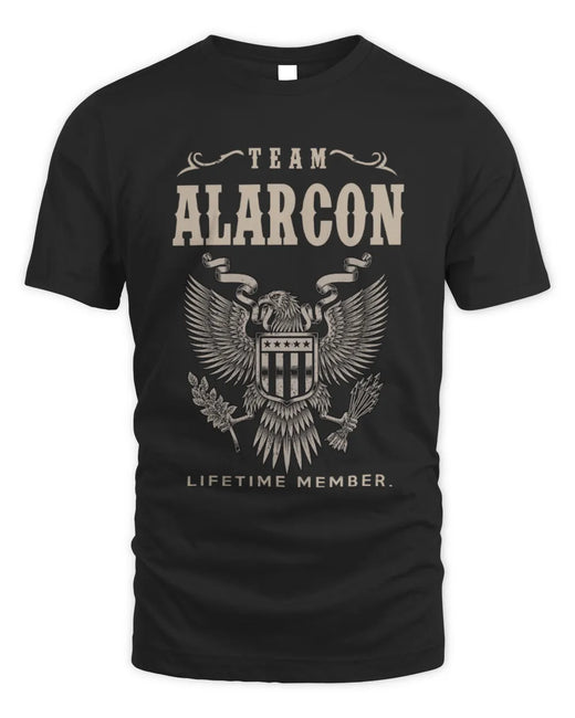 ALARCON TP06-K82 – Personalized Classic Style Apparel “Team NAME Lifetime Member”