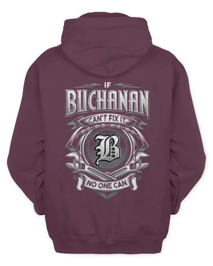 BUCHANAN AP81-K4-626 - Personalized Ahmed Quote Apparel “If Ahmed Can't Fix It, No One Can” - Unisex Hoodie - Maroon