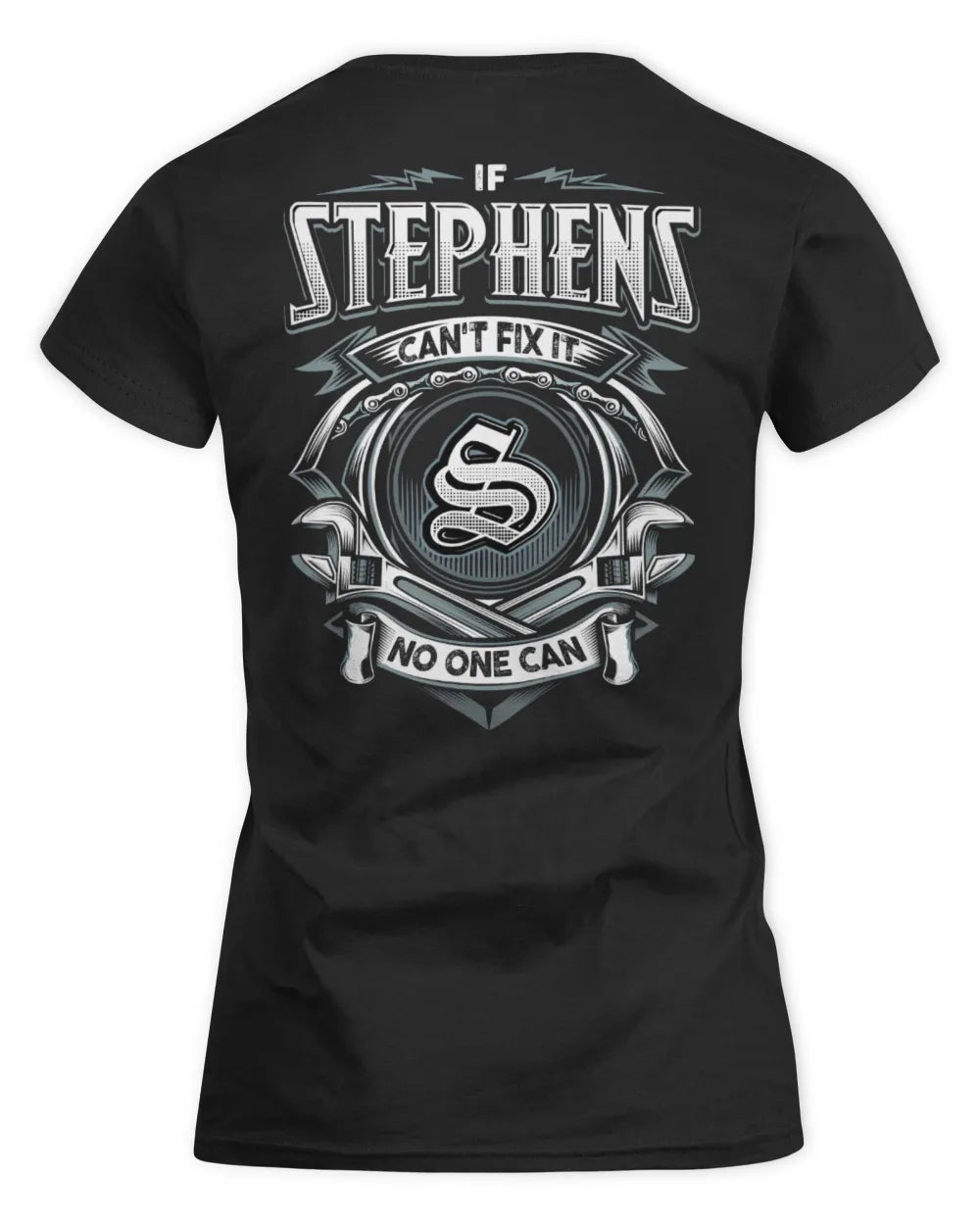 STEPHENS AP81-K4-626 - Personalized Ahmed Quote Apparel “If Ahmed Can't Fix It, No One Can” - Women's Standard T-Shirt - Black