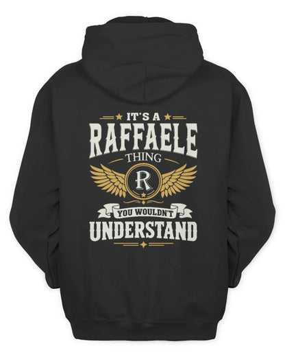 RAFFAELE KT06-M008 It’s a [NAME] Thing – You Wouldn’t Understand | Personalized Vintage T-Shirt - Unisex Hoodie - Black