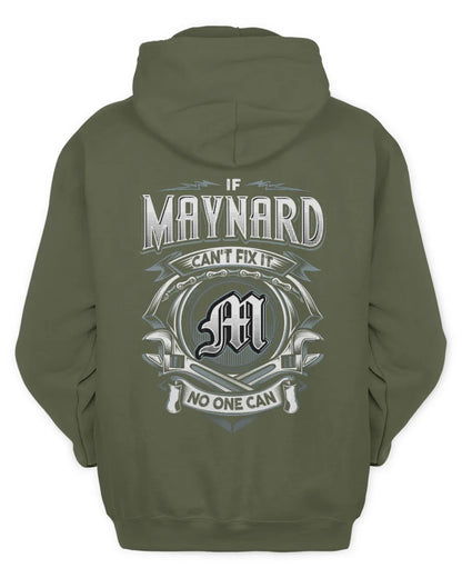 MAYNARD AP81-K4-626 - Personalized Ahmed Quote Apparel “If Ahmed Can't Fix It, No One Can” - Unisex Hoodie - Military Green