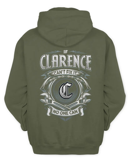 CLARENCE AP81-K4-626 - Personalized Ahmed Quote Apparel “If Ahmed Can't Fix It, No One Can” - Unisex Hoodie - Military Green