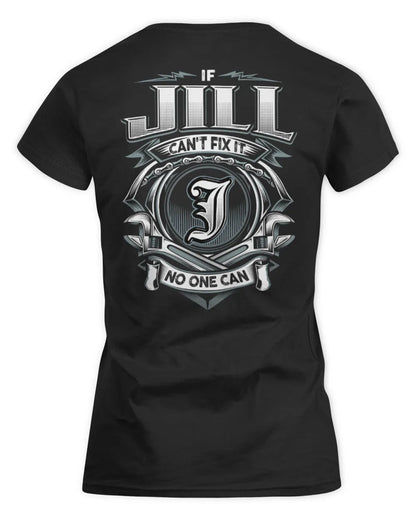 JILL AP81-K4-626 - Personalized Ahmed Quote Apparel “If Ahmed Can't Fix It, No One Can” - Women's Standard T-Shirt - Black