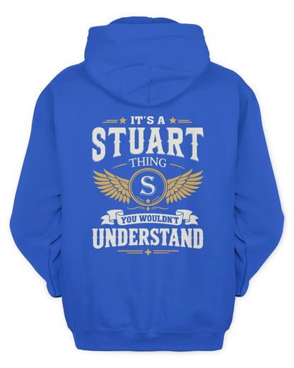 STUART KT06-M008 It’s a [NAME] Thing – You Wouldn’t Understand | Personalized Vintage T-Shirt - Unisex Hoodie - Royal
