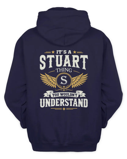 STUART KT06-M008 It’s a [NAME] Thing – You Wouldn’t Understand | Personalized Vintage T-Shirt - Unisex Hoodie - Navy