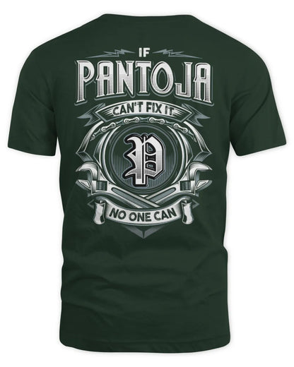 PANTOJA AP81-K4-626 - Personalized Ahmed Quote Apparel “If Ahmed Can't Fix It, No One Can” - Unisex Standard T-Shirt - Forest Green
