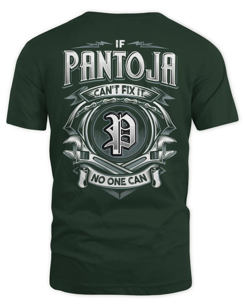 PANTOJA AP81-K4-626 - Personalized Ahmed Quote Apparel “If Ahmed Can't Fix It, No One Can” - Unisex Standard T-Shirt - Forest Green