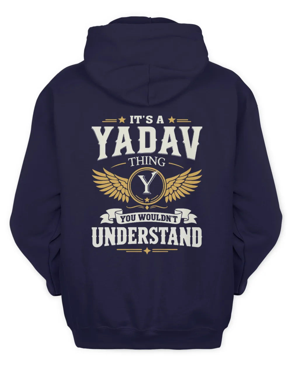 YADAV KT06-M008 It’s a [NAME] Thing – You Wouldn’t Understand | Personalized Vintage T-Shirt - Unisex Hoodie - Navy
