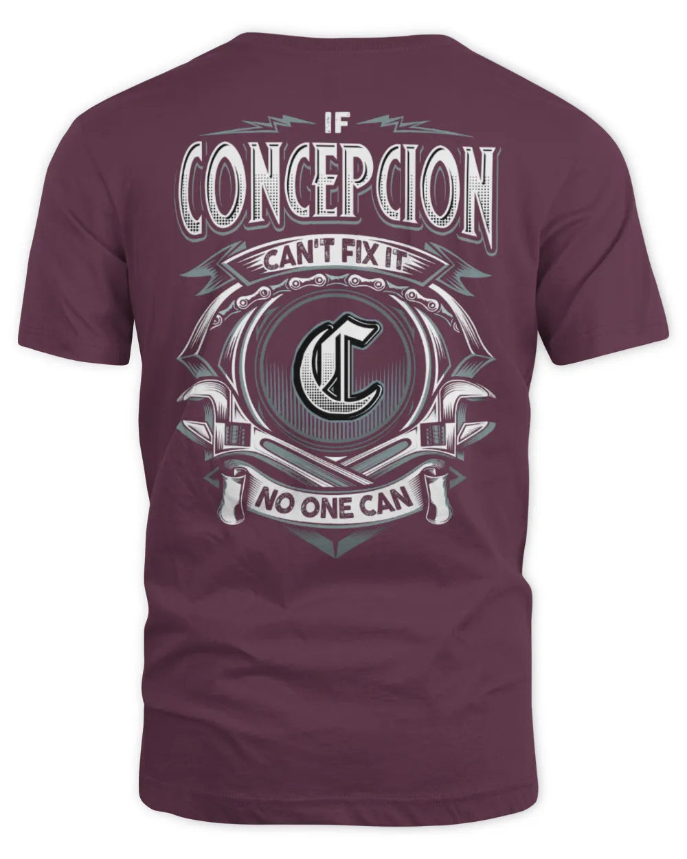 CONCEPCION AP81-K4-626 - Personalized Ahmed Quote Apparel “If Ahmed Can't Fix It, No One Can” - Unisex Standard T-Shirt - Maroon