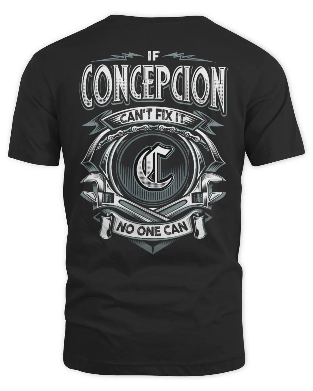 CONCEPCION AP81-K4-626 - Personalized Ahmed Quote Apparel “If Ahmed Can't Fix It, No One Can” - Unisex Standard T-Shirt - Black