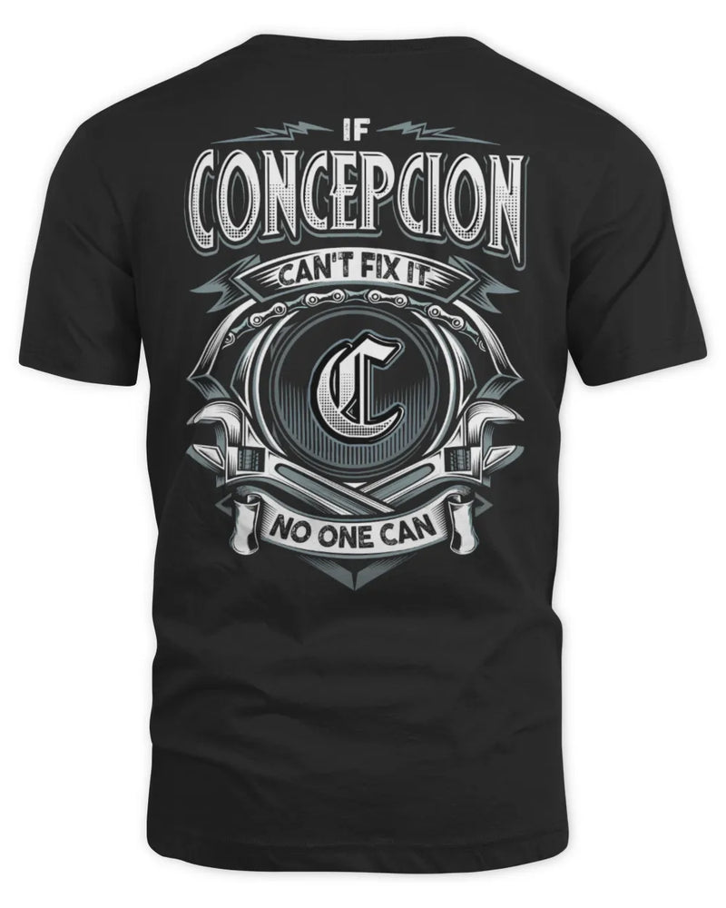CONCEPCION AP81-K4-626 - Personalized Ahmed Quote Apparel “If Ahmed Can't Fix It, No One Can” - Unisex Standard T-Shirt - Black