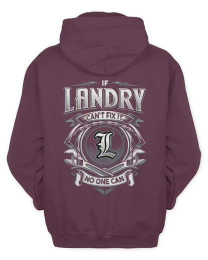 LANDRY AP81-K4-626 - Personalized Ahmed Quote Apparel “If Ahmed Can't Fix It, No One Can” - Unisex Hoodie - Maroon