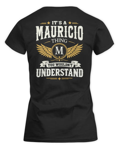 MAURICIO KT06-M008 It’s a [NAME] Thing – You Wouldn’t Understand | Personalized Vintage T-Shirt - Women's Standard T-Shirt - Black